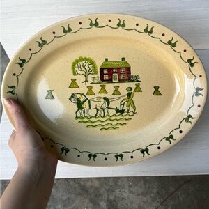 Homestead Provincial Poppytrail Serving Dish